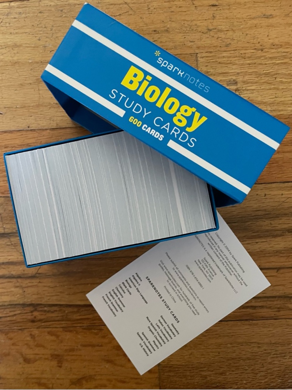 SparkNotes Biology Study Cards - Picture 4 of 4